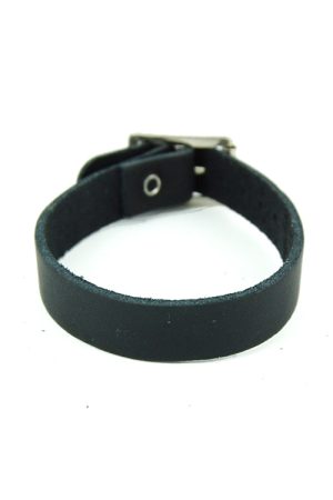 DEA172 Small Plain Leather Wristband